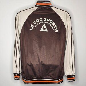Le Coq Sportif Sport Full Zip Sweatshirt Track Top (L)